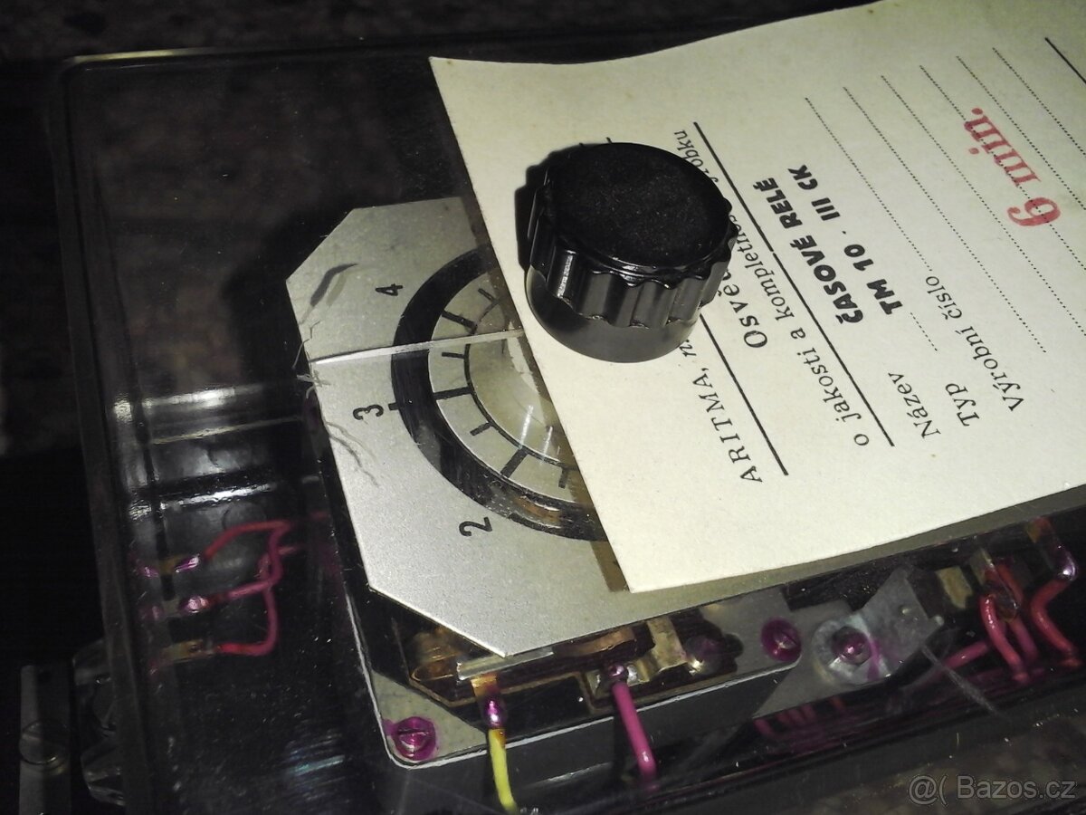 Časové relé TM 10 ; 6 min - 4