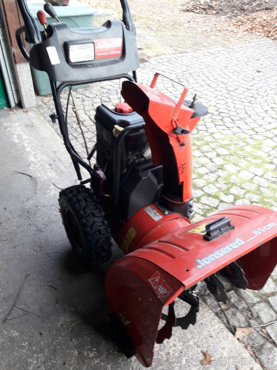 Profi sněžná fréza JONSERED - 4