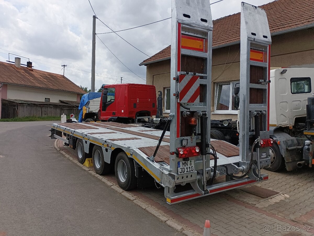 Přívěs na vrtná souprava bagr kompresor - 4