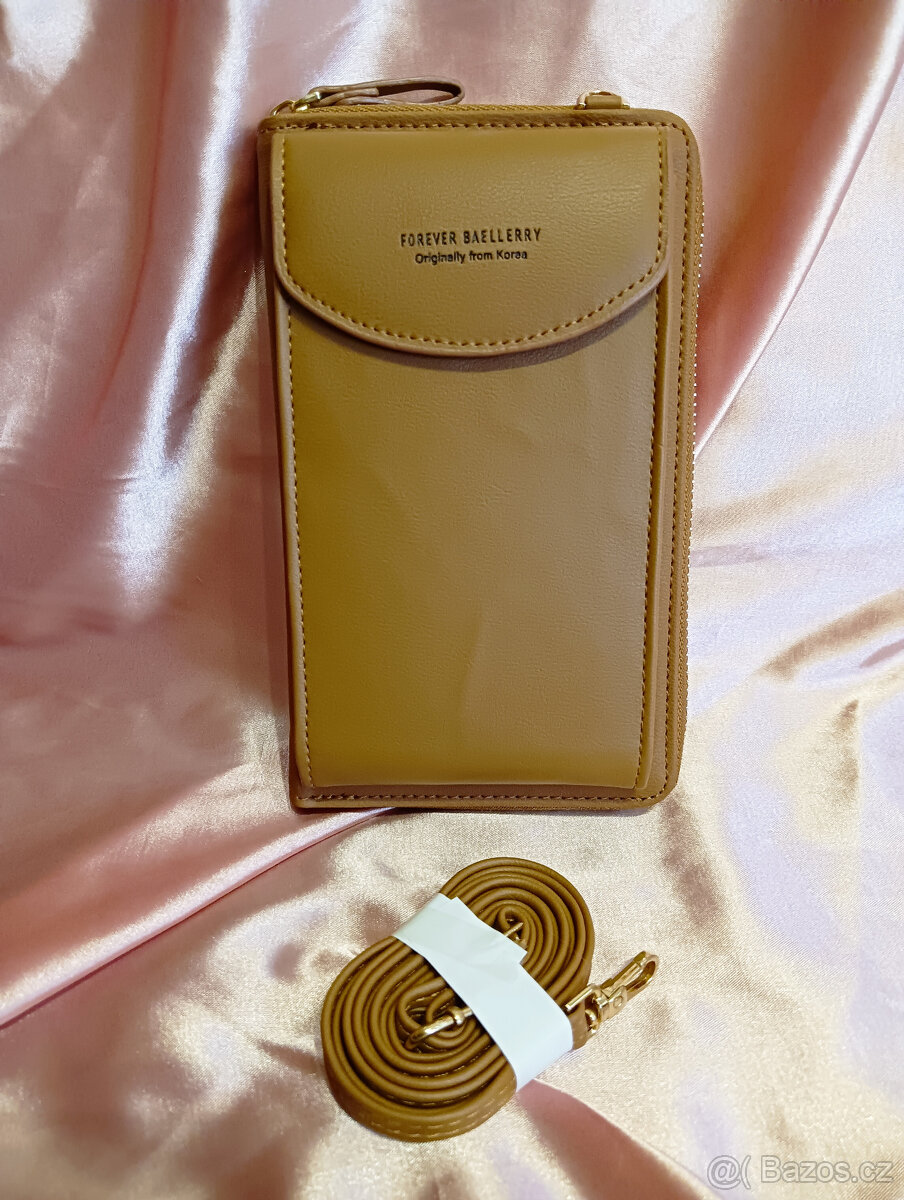 ♥️Dámská crossbody taška taštička kabelka peněženka 2v1 nová - 4