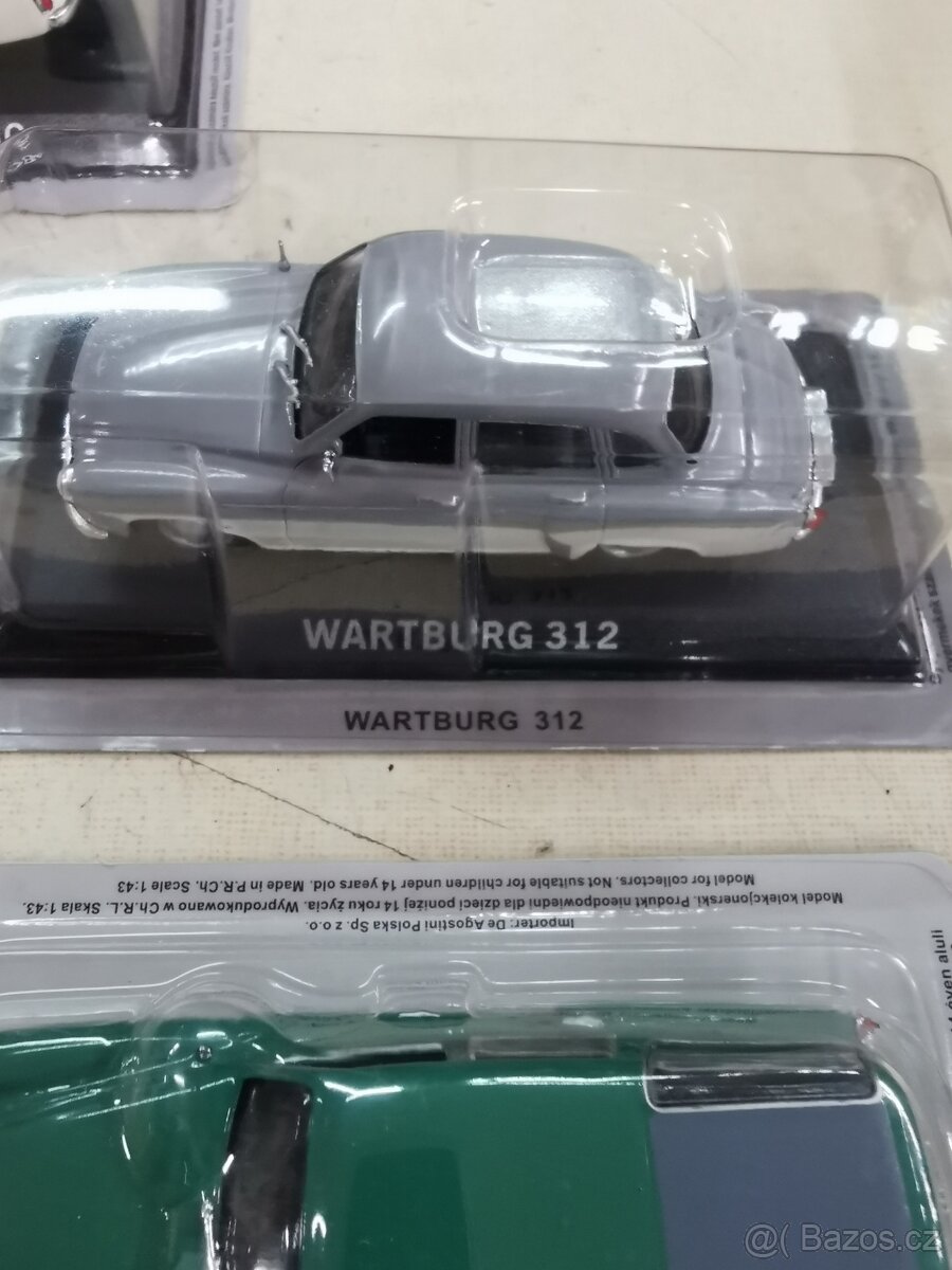 Kovové modely autíček. - 4