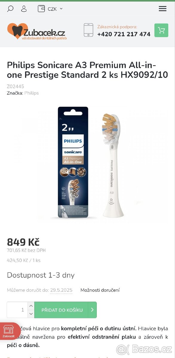 Kartáčkové hlavice - SUPER CENA (Philips Sonicare) - 4