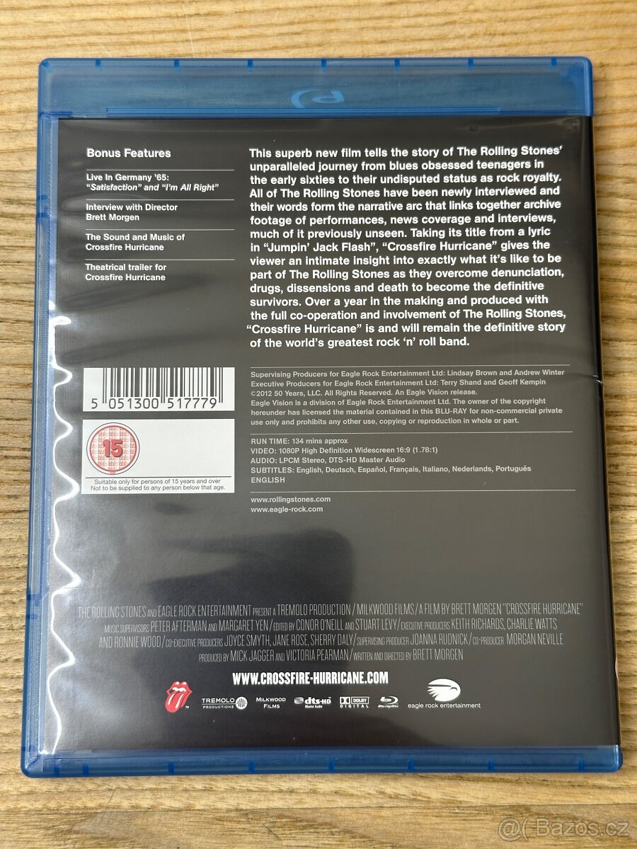 BD Rolling Stones Crossfire Hurricane, NEHRANÉ Blu-Ray - 4