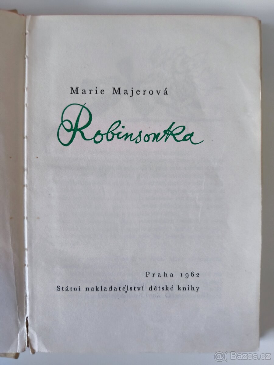 Marie Majerová – Robinsonka (1962) - 4