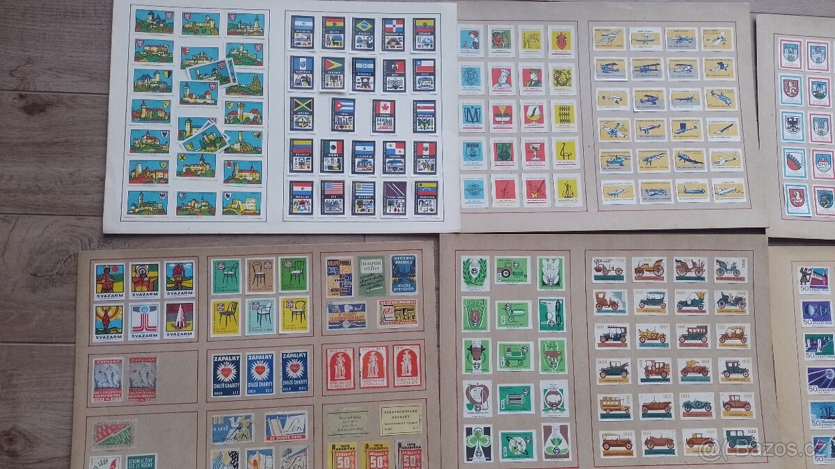 Sbírka nálepek ze sirek - 415ks - 4