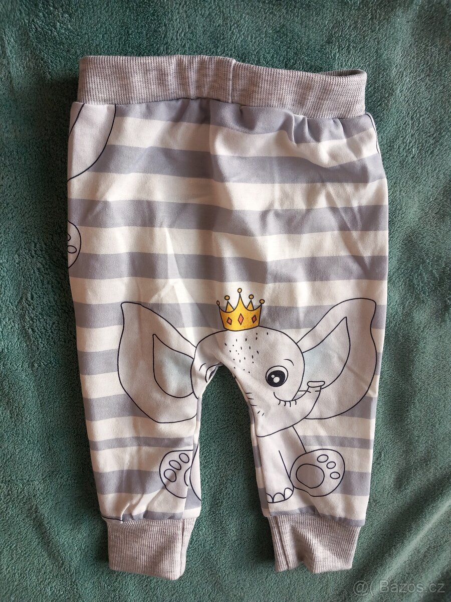 Nový set se slonem - vel. 6-9 měs. - 4