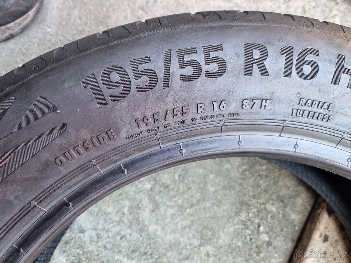 Letní pneumatiky Continental 195/55 R16 87H - 4