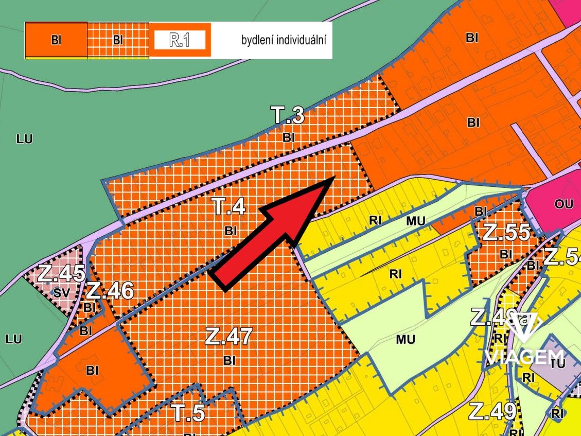 Stavební - bydlení 734 m² - 4