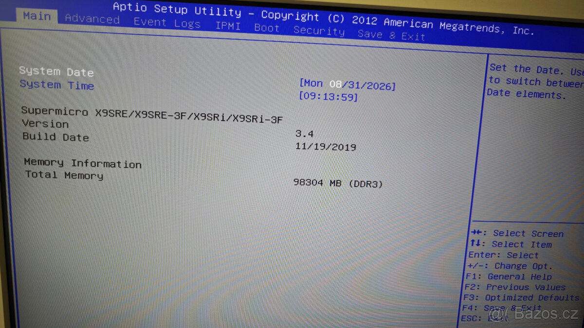 Supermicro X9SRI-F + 96GB ECC DDR3 + Xeon E5-2640 - 4