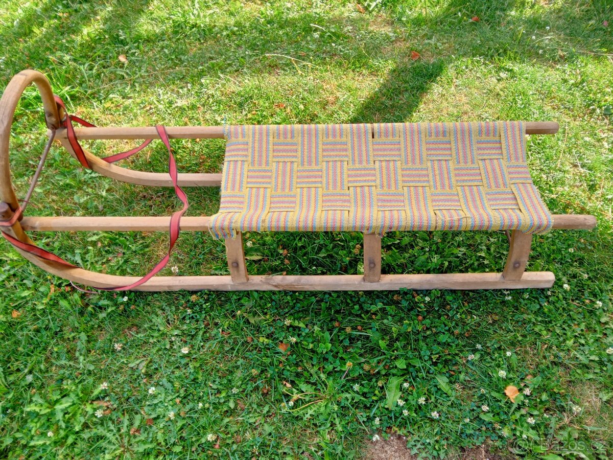 Dřevěné sáně - 4
