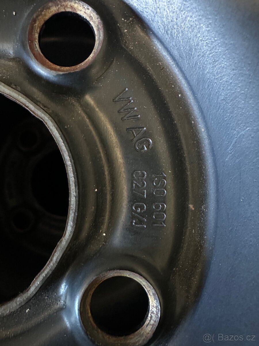 4x100 R14 5J ET35 Originál disky VW - 4