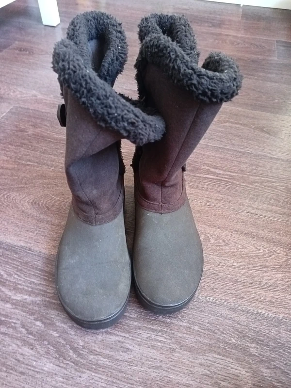 zimní boty, sněhule crocs w7 - 4