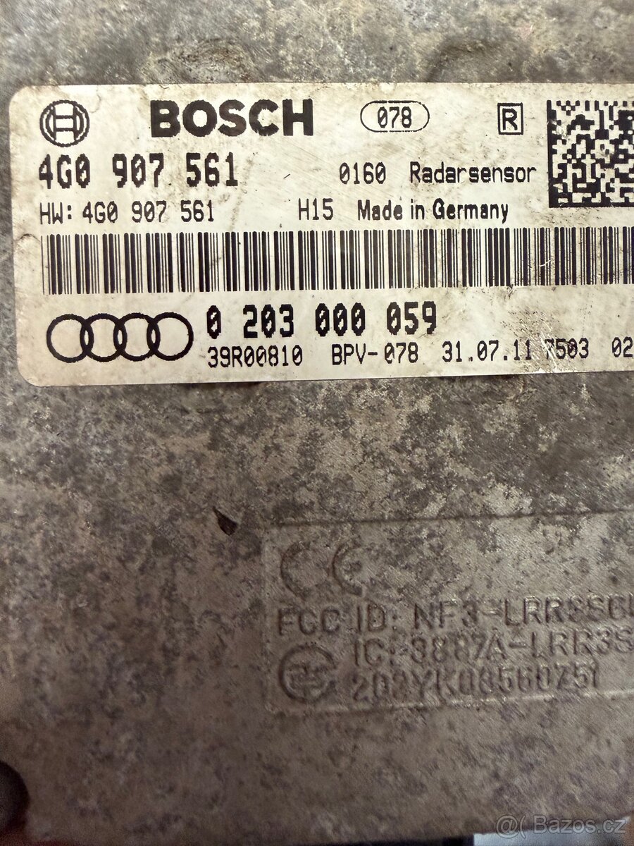 Audi A6/A7 radary ACC 4G0907541/4G0907561 - 4