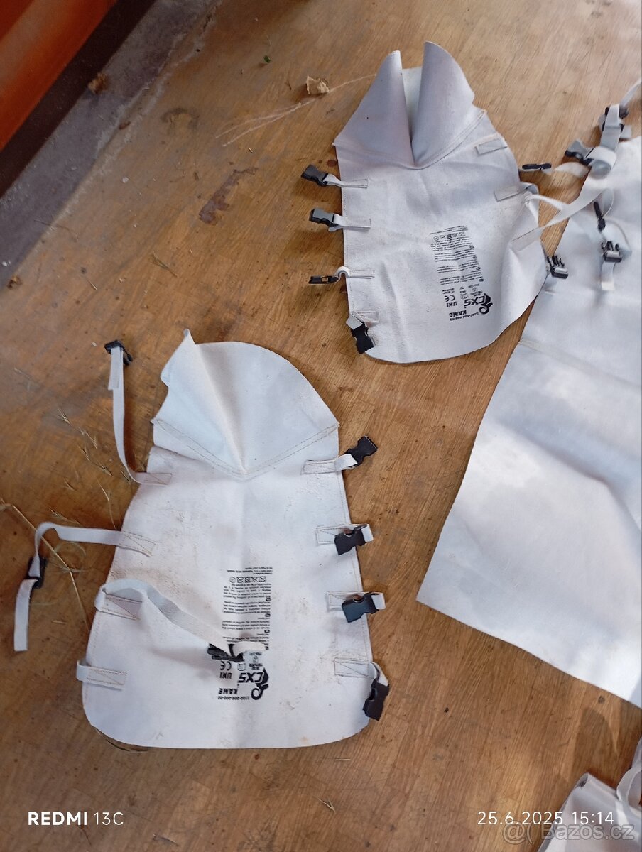 Svářečská kožena zástěra - 4