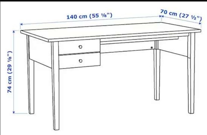 Psací stůl IKEA ARKELSTORP - 4