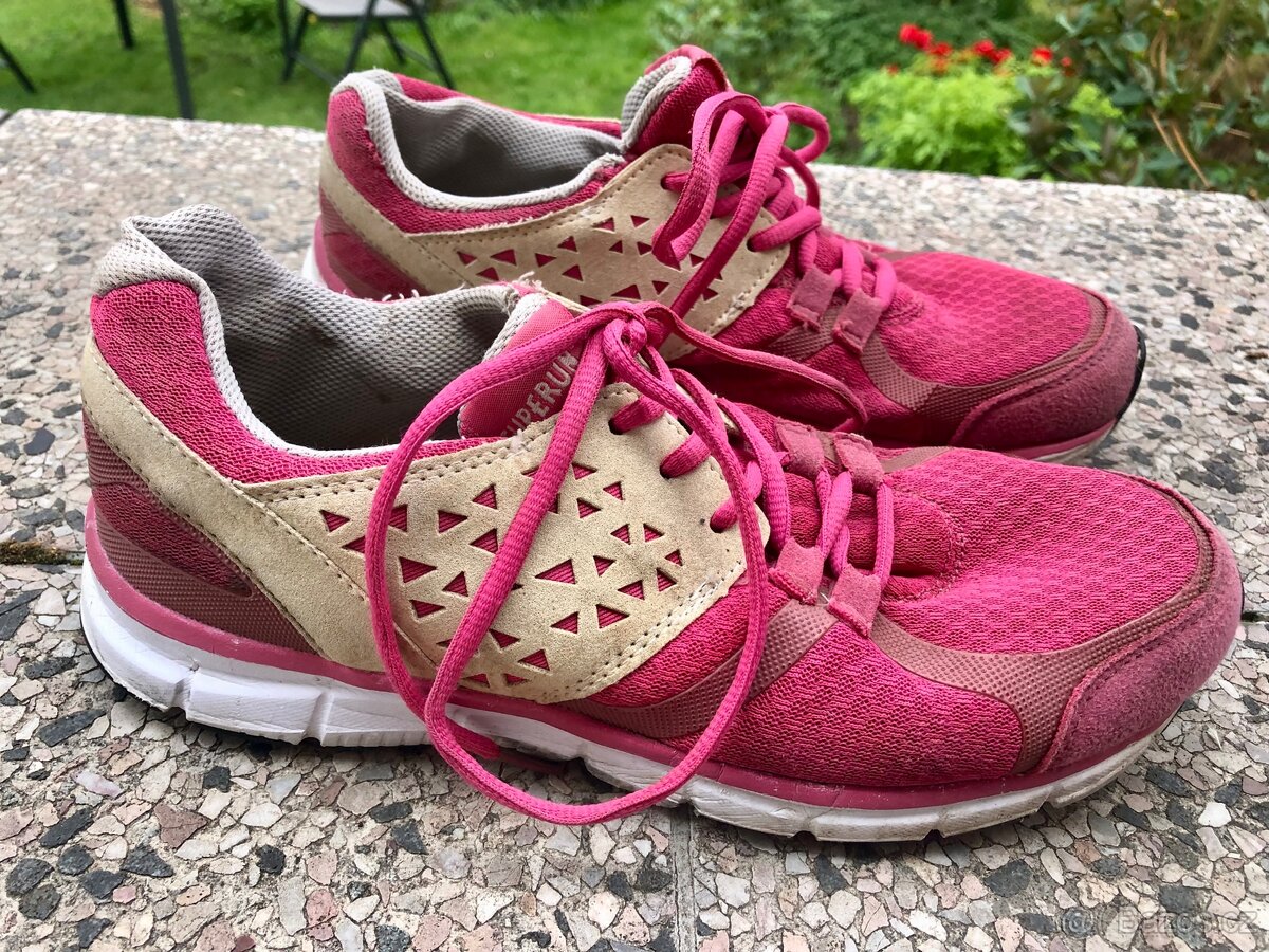Růžové dámské tenisky - 4