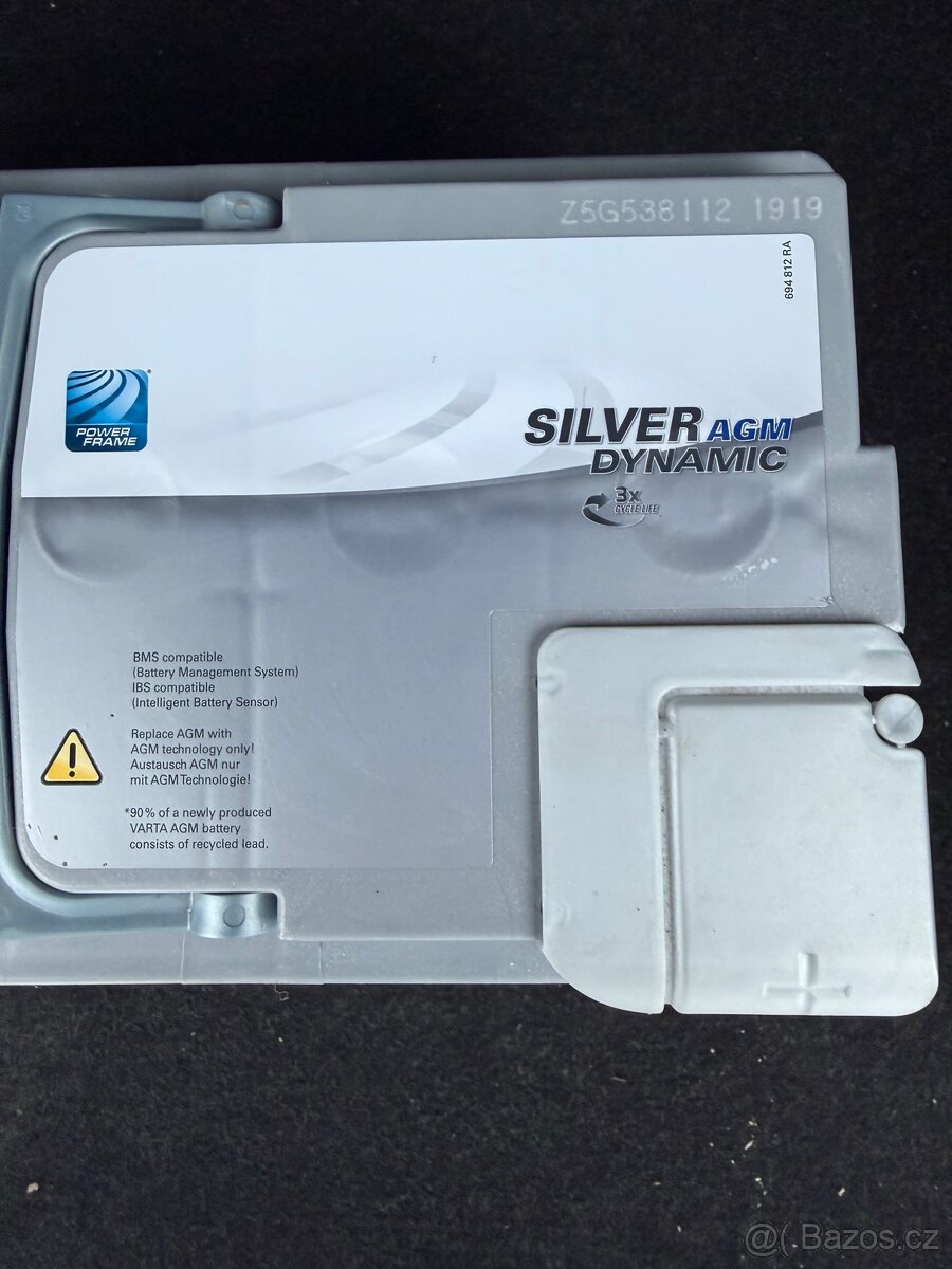 Autobaterie VARTA 95Ah AGM - 4