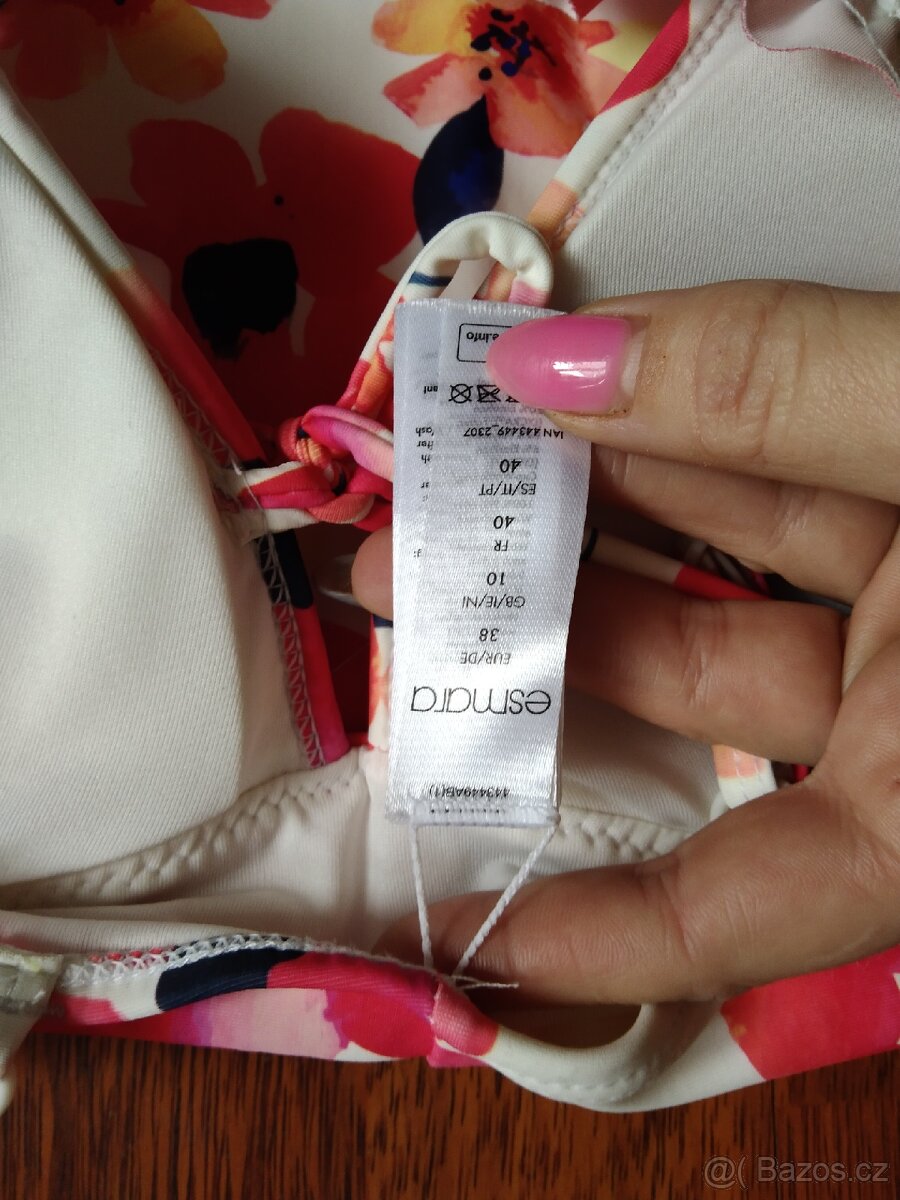 Nové jednodílné plavky vel.38 - 4