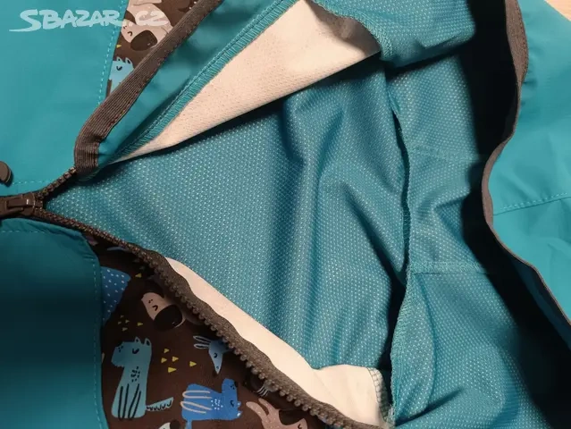 Nová dětská softshellová bunda UNUO , vel. 104/110 - 4