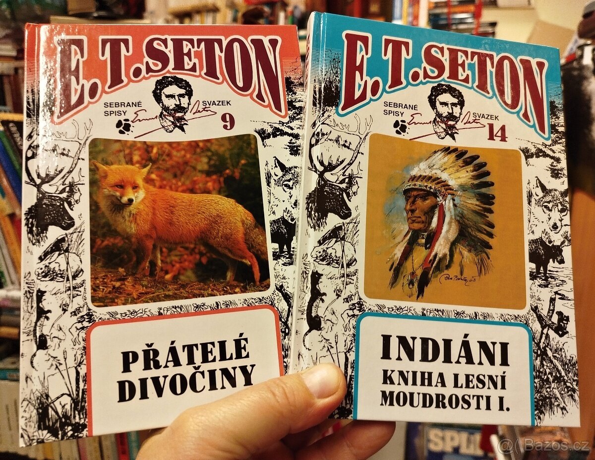 6x ERNEST THOMPSON SETON (vydání LEPREZ) - prodej sbírky - 4