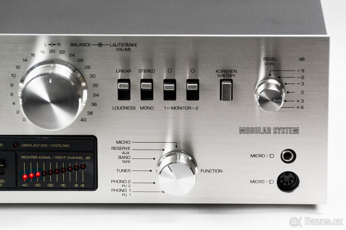 TELEFUNKEN TA-750 / top model, top stav - 4