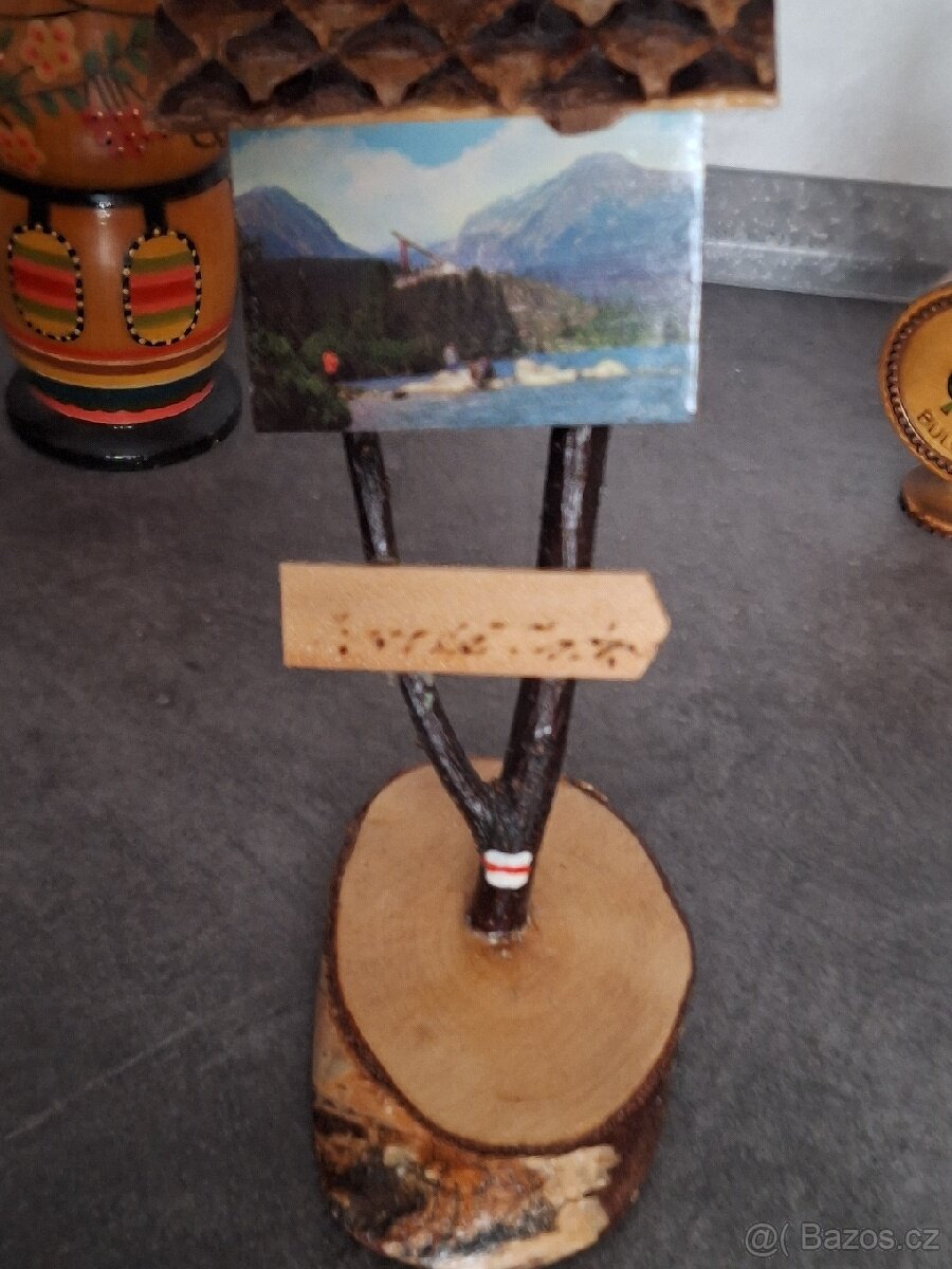 Sada dřevěné dekorace - 4