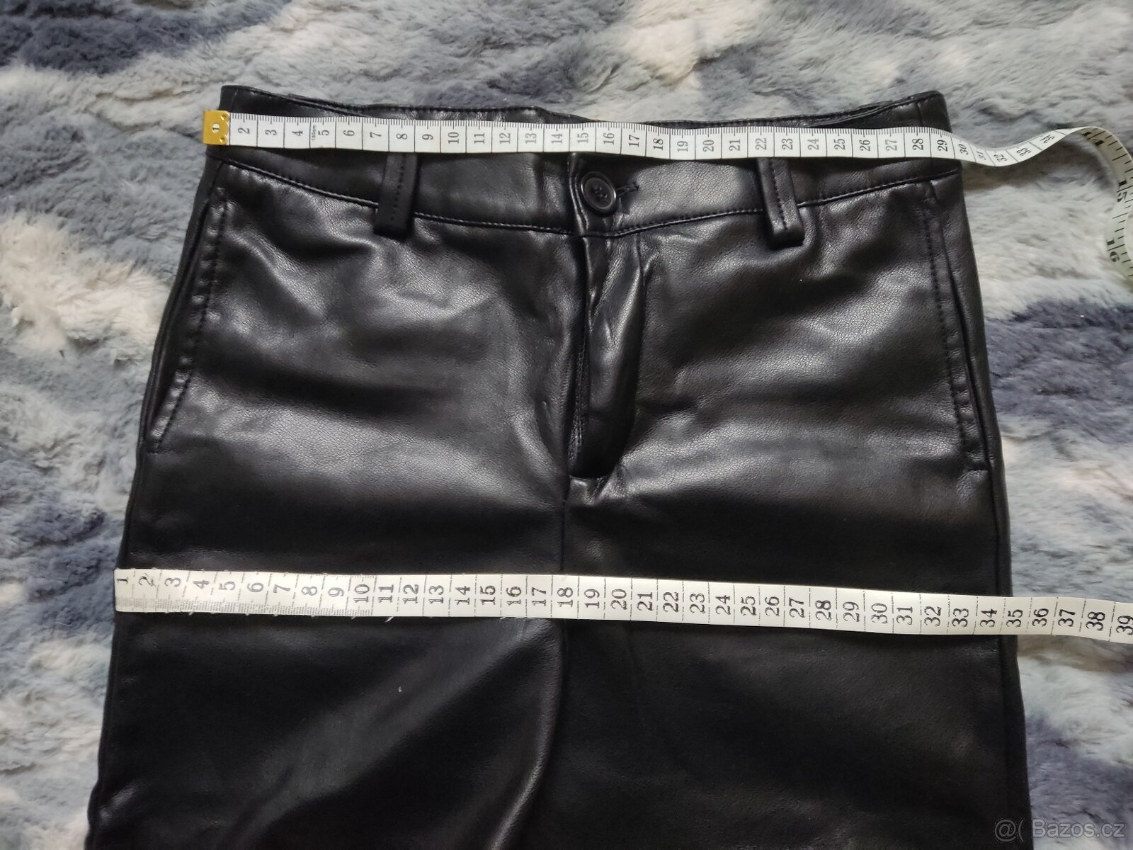 Dívčí koženkové kalhoty - 4