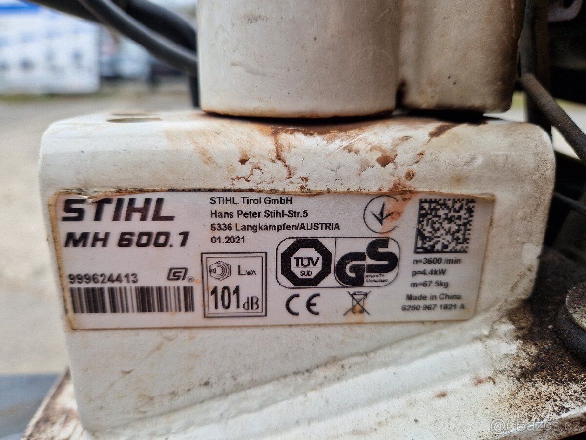 Rotavátor Stihl MH600 - 4