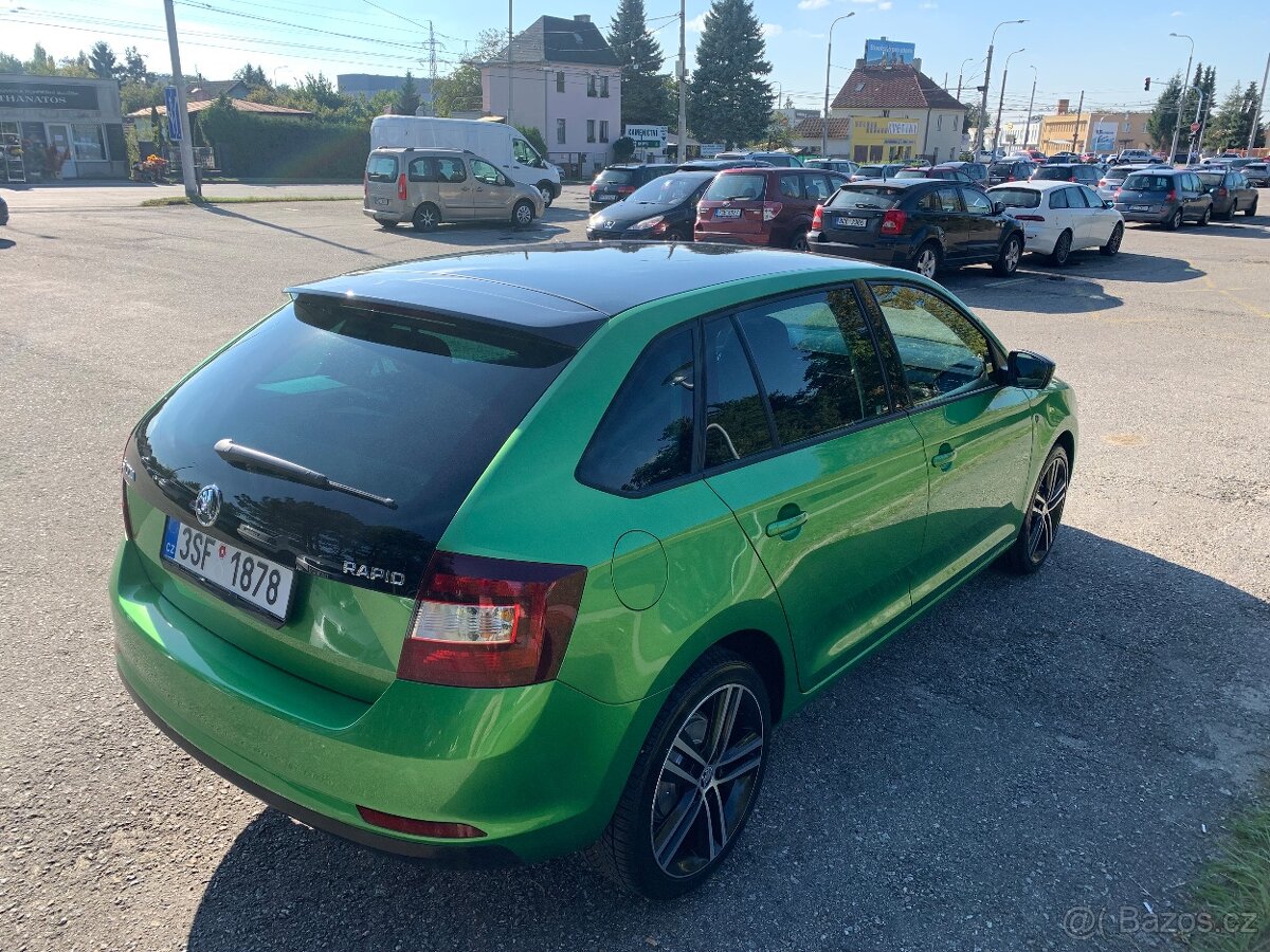 Škoda Rapid 1.2 tsi, ČR, panoram. střecha, 77 tis. km - 4