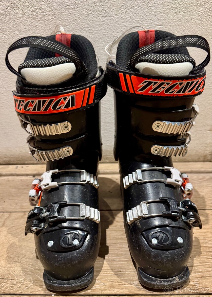 Dětské lyže Blizzard 100cm, hůlky 80cm a lyžáky Technica 20 - 4