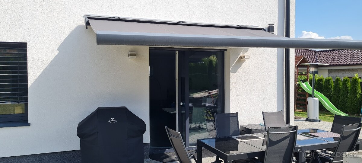 Markýza kazetová el.pohon s osvětlením a dálkový ovladač - 4