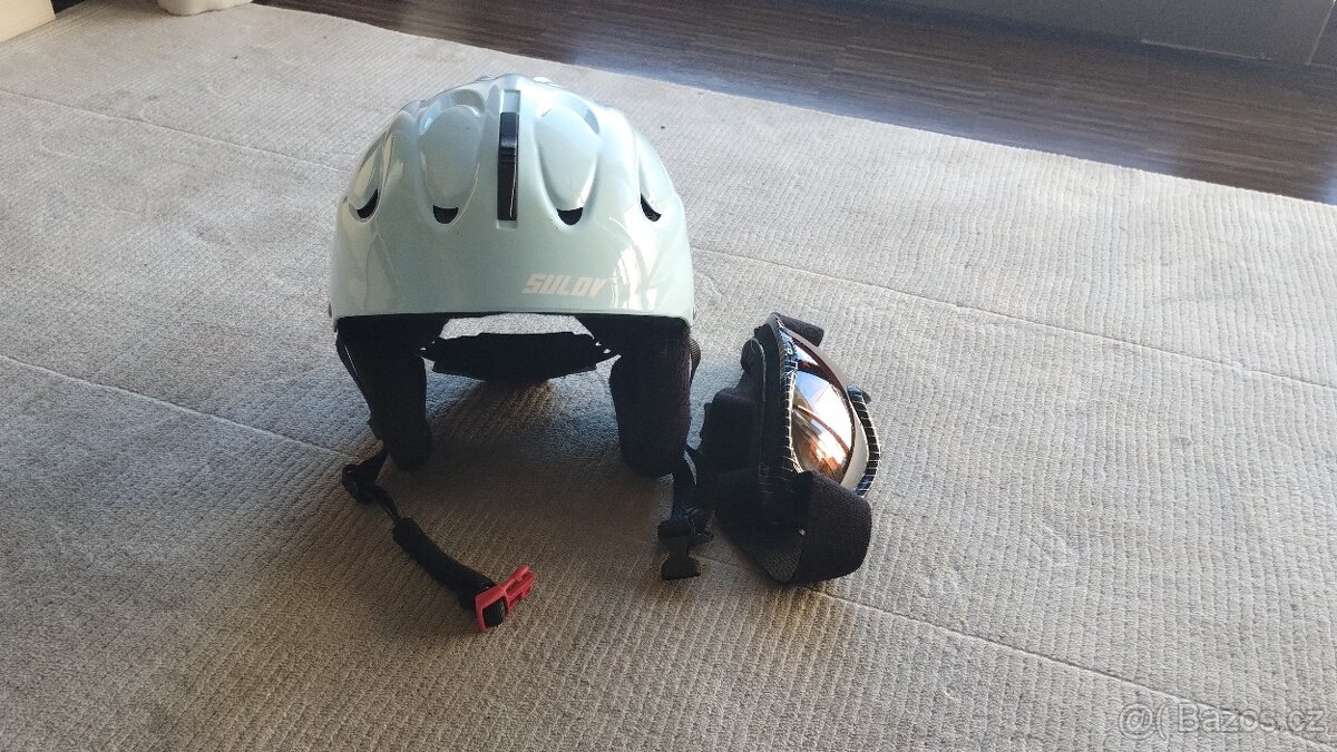 Dětská lyžařská helma Sulov KidsFun 49-52cm + lyžařské brýle - 4