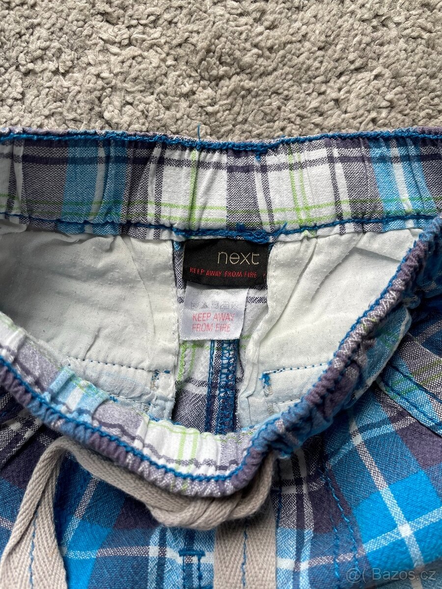 Bavlněné kalhoty kapsáče Next - 4