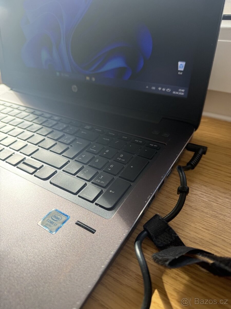 Prodám notebook HP ZBook 15 G3 - 4