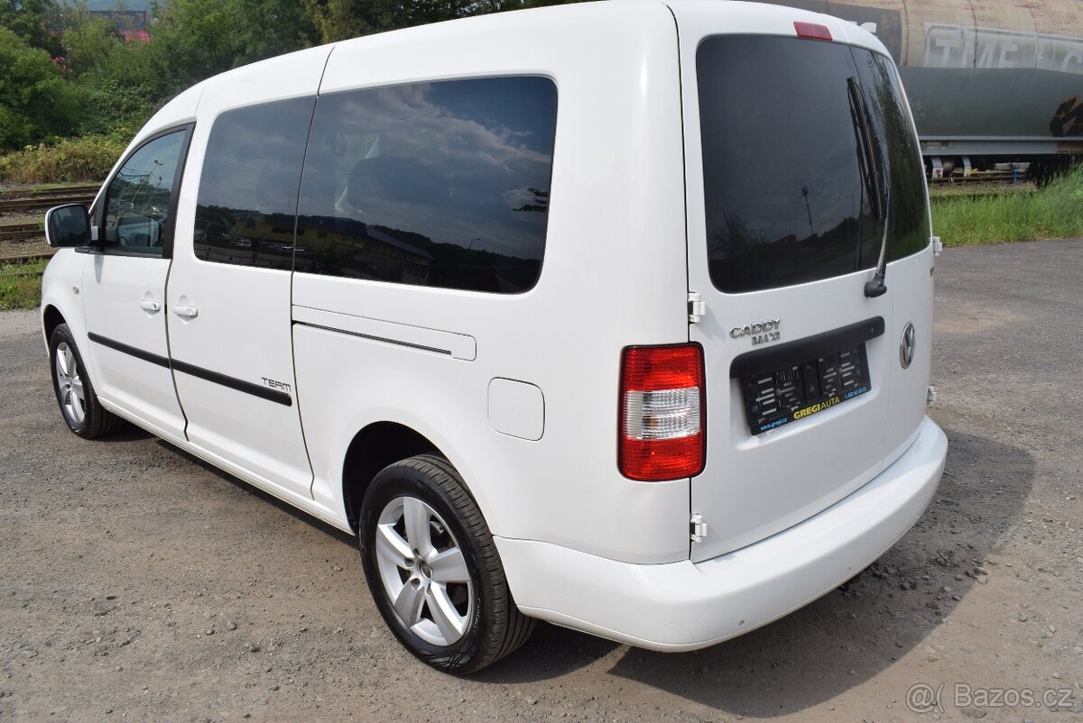 VW CADDY 1,9TDi MAXI,7MÍST,BEZ KOROZE - 4