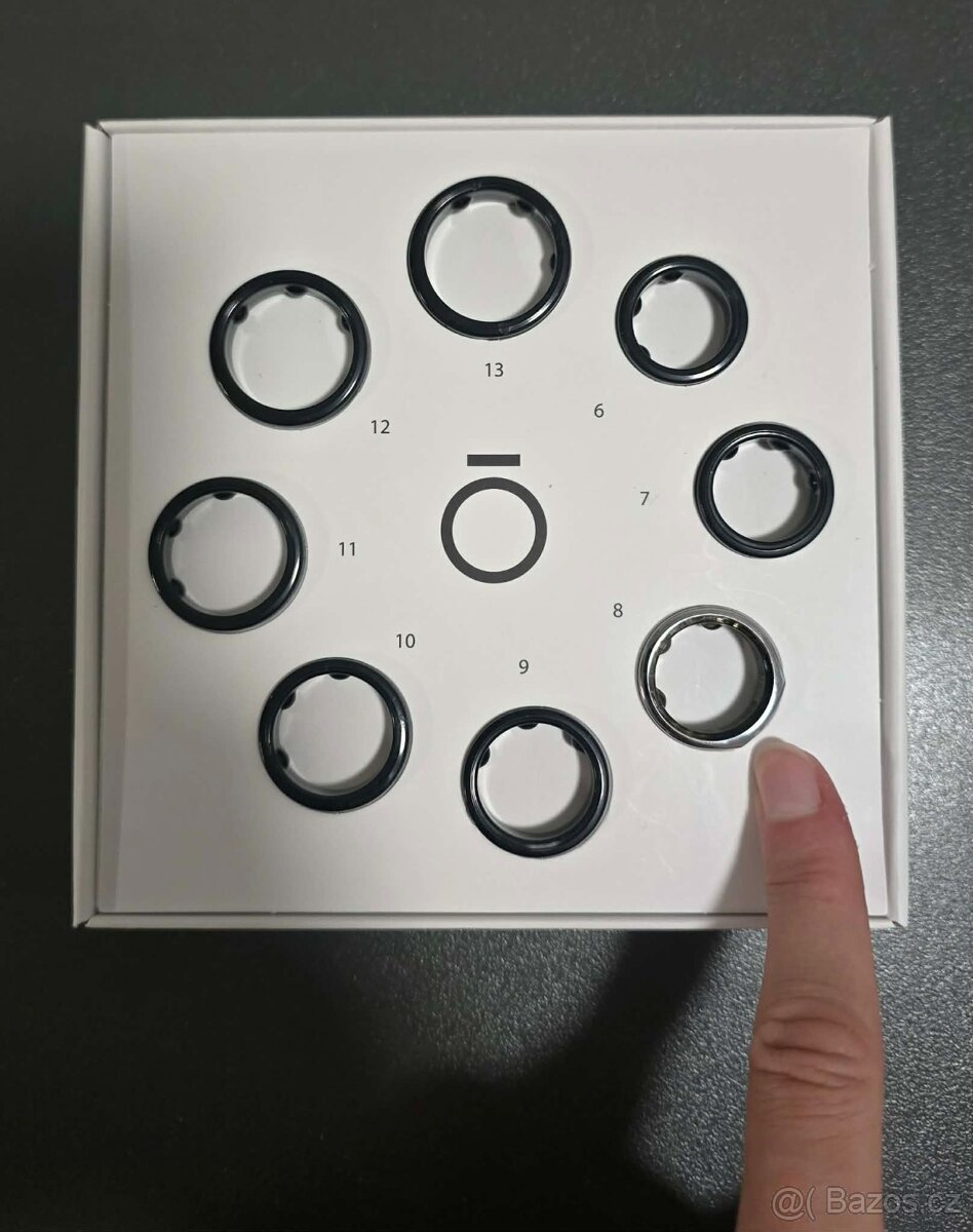 Oura Ring Gen 3 Heritage Silver vel. 8 - 4