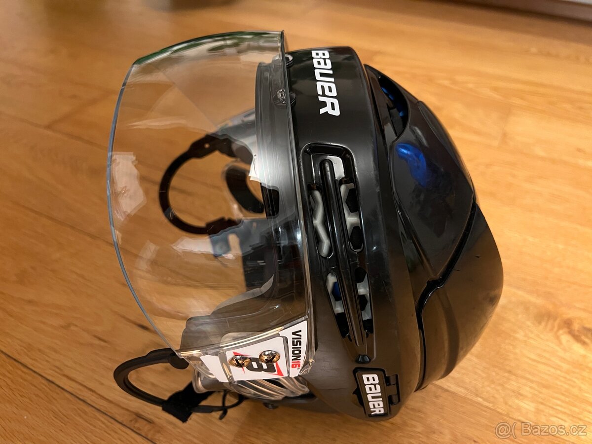 Hokejová helma Bauer s plexi velikost M - 4