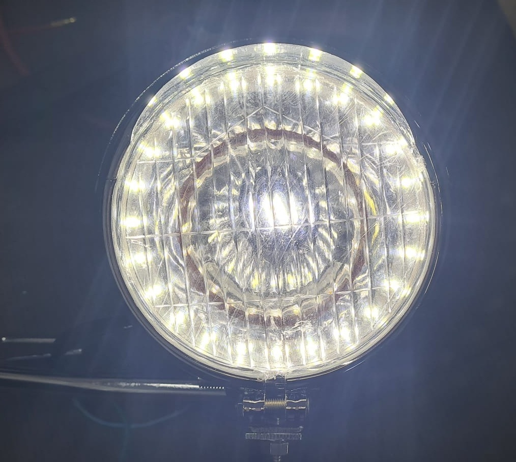 LED světelná rampa + blinkry, Chooper, Caffe Racer - 4