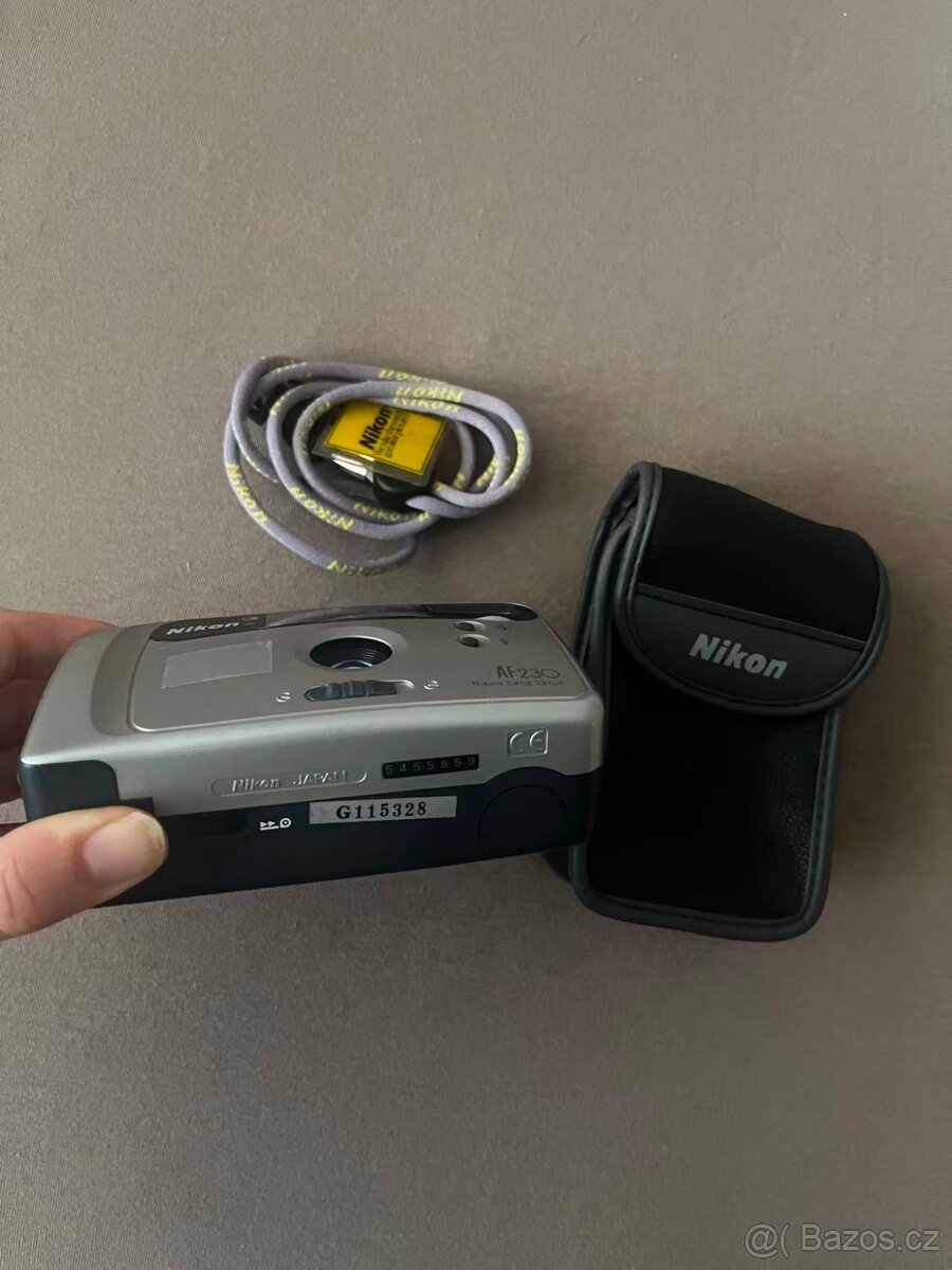 Rarita Analogový fotak Nikon AF230 - nový, nikdy nefocený - 4