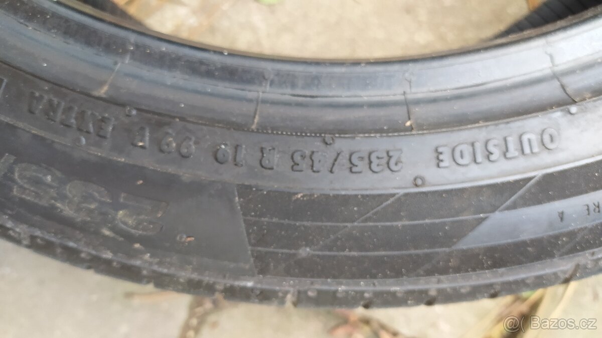 235/45/19 letní Continental 3 kusy - 4