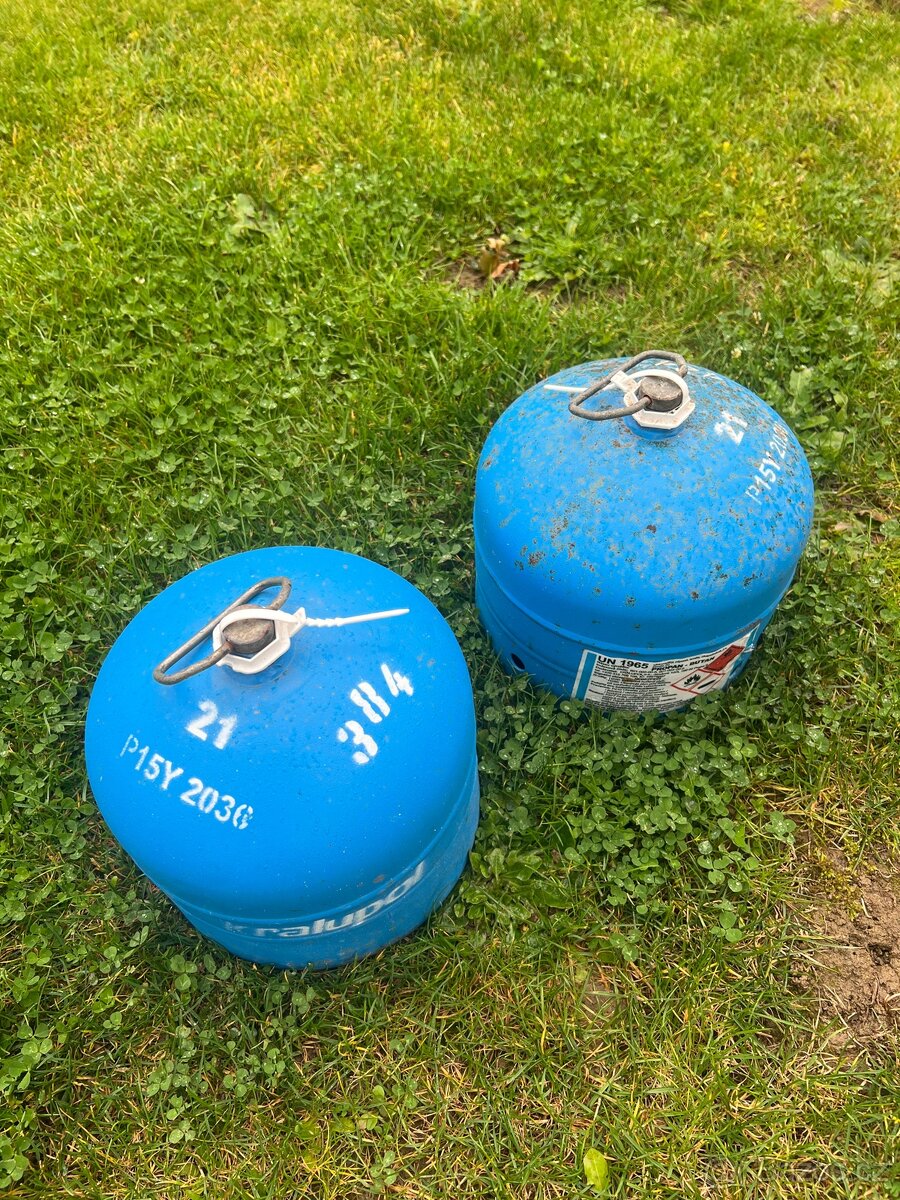 Plynová bomba 2kg - PLNÁ - propan butan - 4