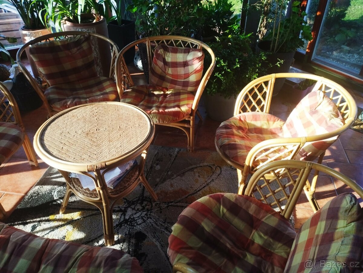 Ratanový s podsedáky - 4