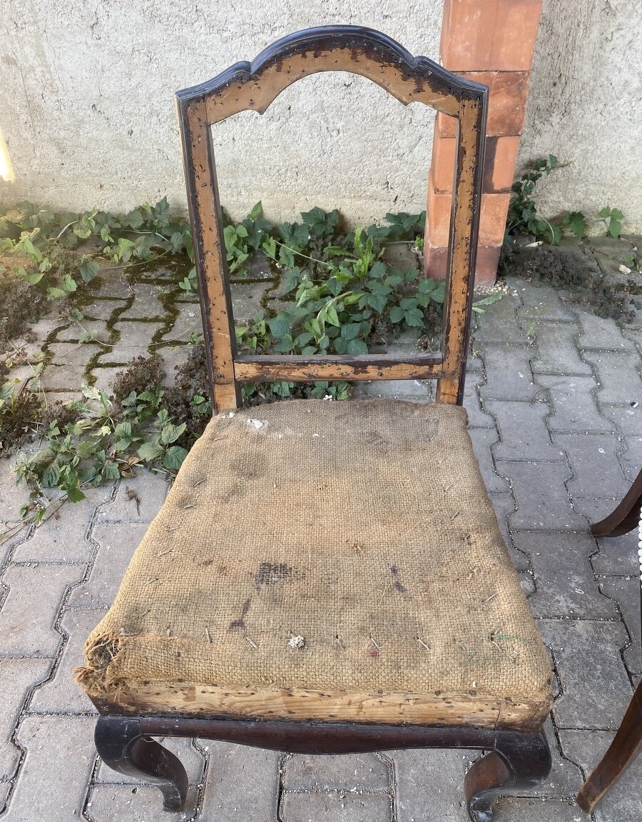 Starožitné židle, 3 různé - 4