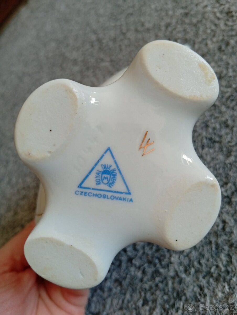 Royal Dux Bohemia porcelán - 4