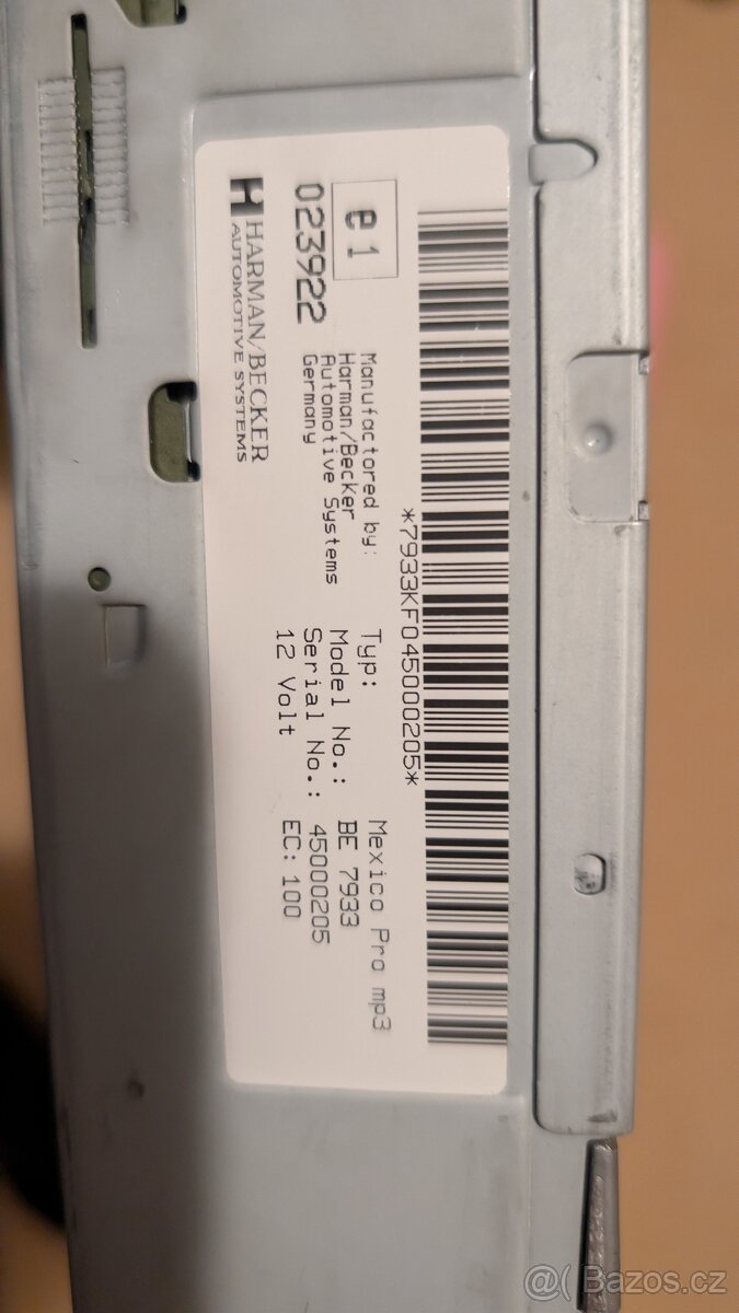 Autorádio Becker Mexico Pro BE 7933 - 4