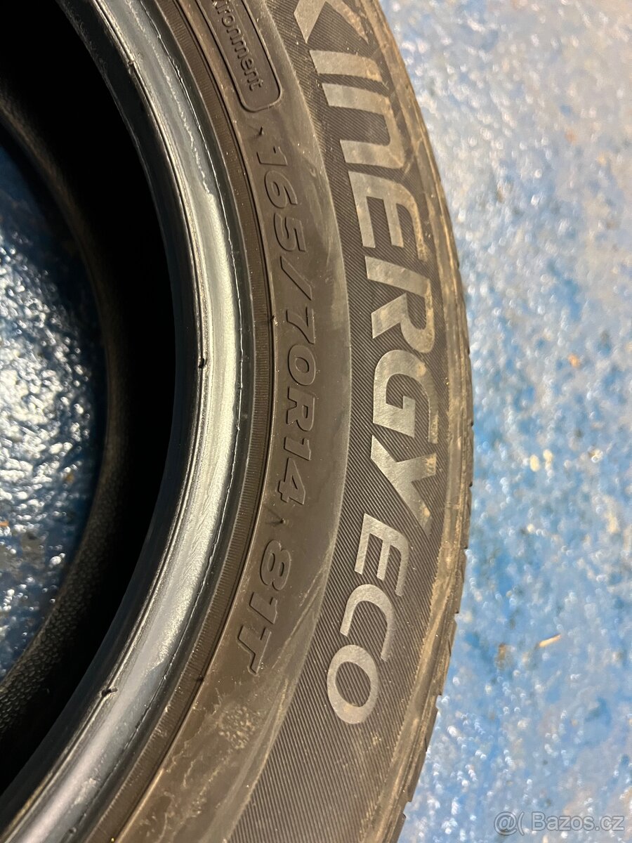 Sada nových letních pneumatik Hankook |165/70/14| - 4