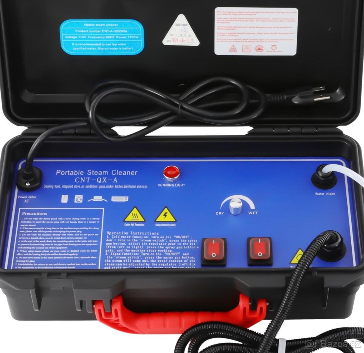 Vysokoteplotní parní parní čistič 3-5b 130°C - 4