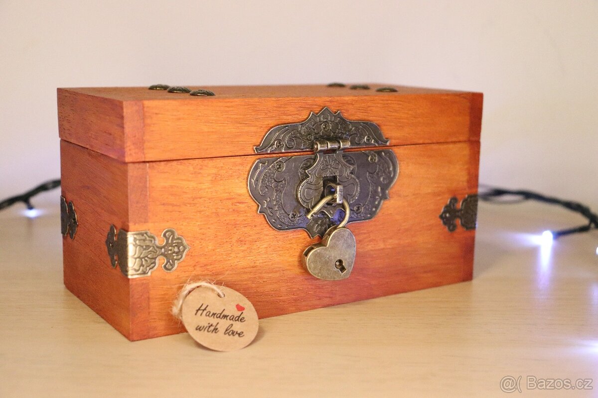 Malá truhla - šperkovnice - 4