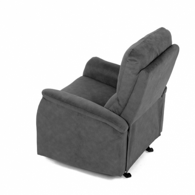Polohovací šedé křeslo z kolekce TV-S8449 GREY2 - 4