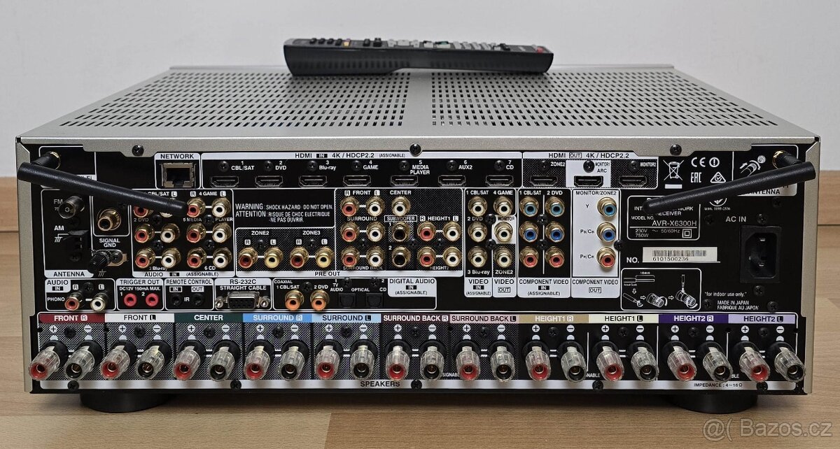 Denon AVR-X6300H / WiFi a Bluetooth Dolby Atmos AirPla - 4